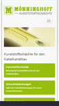 Mobile Screenshot of moenninghoff-kunststoffschaechte.net